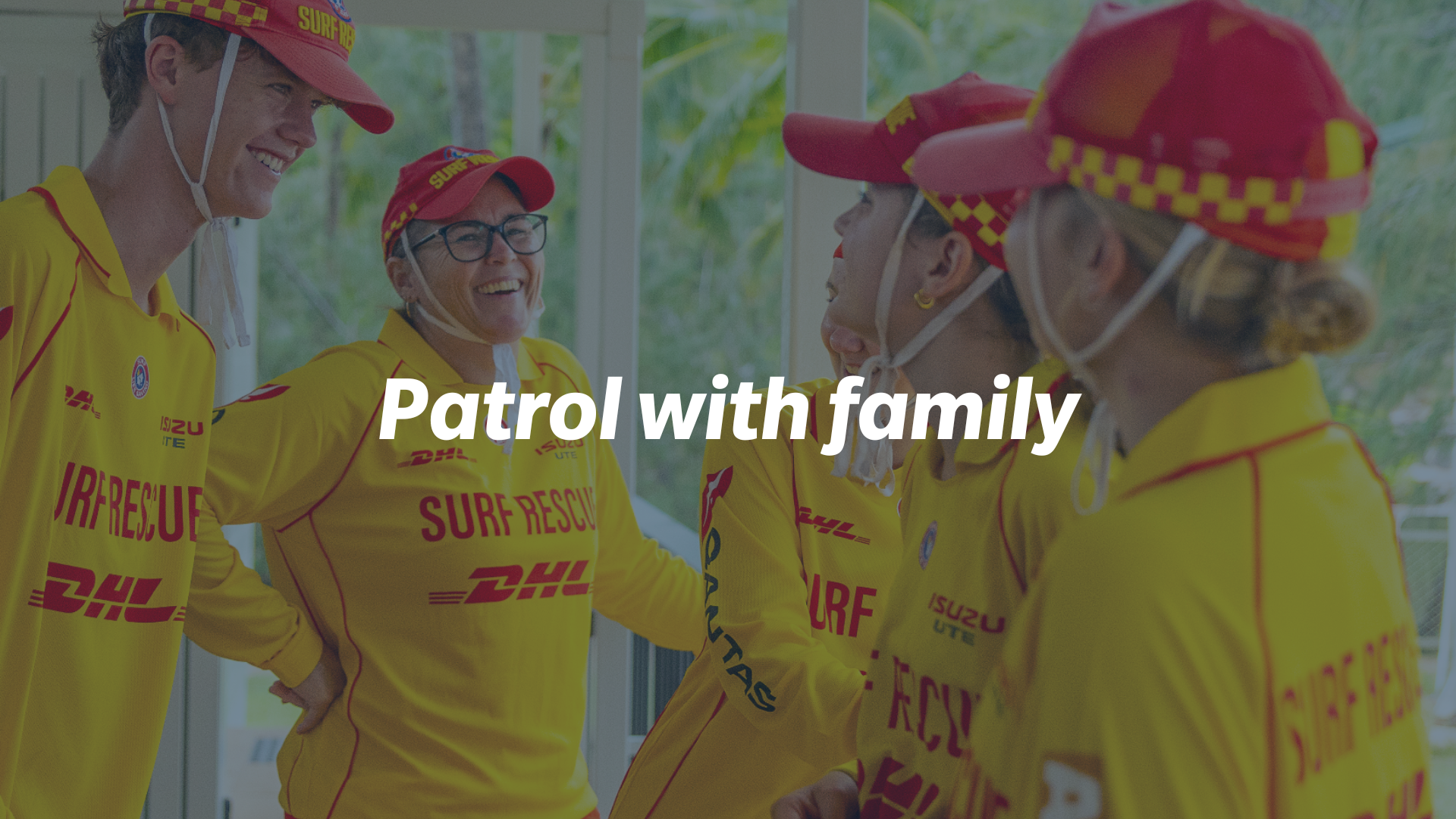 patrol with family